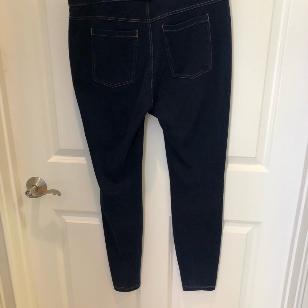 Soft lightweight denim stretch leggings